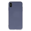 Newface iPhone XS Max Kılıf Nano içi Kadife Silikon