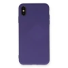 Newface iPhone XS Max Kılıf Nano içi Kadife Silikon