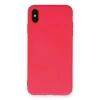 Newface iPhone XS Max Kılıf Nano içi Kadife Silikon