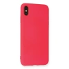 Newface iPhone XS Max Kılıf Nano içi Kadife Silikon