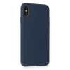 Newface iPhone XS Max Kılıf Nano içi Kadife Silikon
