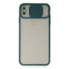 Newface iPhone XS Max Kılıf Palm Buzlu Kamera Sürgülü Silikon