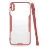 Newface iPhone XS Max Kılıf Platin Silikon - Pembe