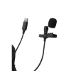 Lightning 2 Metre Double Mikrofon - Siyah