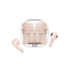 Newface LS-09 Bluetooth 5.3 TWS Kablosuz Airpods Kulaklık - Pembe