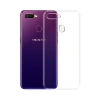 Newface Oppo A12 Kılıf Lüx Şeffaf Silikon - Şeffaf