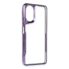 Newface Oppo A38 Kılıf Boyi Silikon Kapak - Derin Mor
