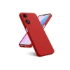 Newface Oppo A38 Kılıf First Silikon - Kırmızı