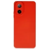 Newface Oppo A38 Kılıf Nano içi Kadife Silikon - Kırmızı