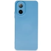 Newface Oppo A38 Kılıf Nano içi Kadife Silikon - Mavi