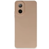 Newface Oppo A38 Kılıf Nano içi Kadife Silikon - Pudra