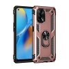 Newface Oppo A74 4G Kılıf Sofya Yüzüklü Silikon Kapak - Rose