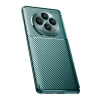 Newface Oppo Reno 11 FS Kılıf Auto Focus Karbon Kapak - Koyu Yeşil