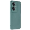 Newface Oppo Reno 11F Kılıf Auto Focus Karbon Kapak - Koyu Yeşil