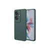 Newface Oppo Reno 11F Kılıf First Silikon - Koyu Yeşil