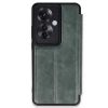 Newface Oppo Reno 11F Kılıf Flip Cover - Koyu Yeşil