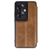 Newface Oppo Reno 11F Kılıf Flip Cover - Taba