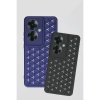 Newface Oppo Reno 11F Kılıf Petek Silikon Kapak