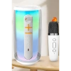 Newface Pluse 6 Mikrofonlu RGB Kablosuz Hoparlör - Beyaz