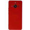 Newface Realme 11 Pro Kılıf Nano içi Kadife Silikon - Kırmızı