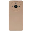 Newface Realme 11 Pro Kılıf Nano içi Kadife Silikon - Pudra