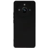 Newface Realme 11 Pro Kılıf Nano içi Kadife Silikon - Siyah