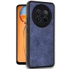Newface Realme 12 5G Kılıf Aras Deri Kapak - Lacivert