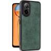 Newface Realme 12 Lite Kılıf Aras Deri Kapak - Koyu Yeşil