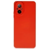 Newface Realme 12 Lite Kılıf Nano içi Kadife Silikon - Kırmızı