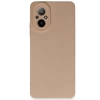 Newface Realme 12 Lite Kılıf Nano içi Kadife Silikon - Pudra