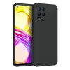 Newface Realme 8 Kılıf First Silikon - Siyah