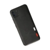 Newface Realme C11 Kılıf Loop Deri Silikon - Siyah
