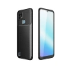 Newface Realme C21 Kılıf Auto Focus Karbon Kapak