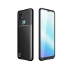 Newface Realme C21 Kılıf Auto Focus Karbon Kapak