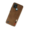 Newface Realme C21 Kılıf Loop Deri Silikon
