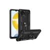 Newface Realme C21 Kılıf Sofya Yüzüklü Silikon Kapak