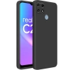 Newface Realme C25 Kılıf First Silikon - Siyah