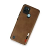 Newface Realme C25Y Kılıf Loop Deri Silikon