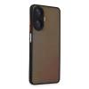Newface Realme C55 Kılıf Montreal Silikon Kapak - Siyah