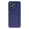 Newface Realme C61 Kılıf Auto Focus Karbon Kapak - Lacivert