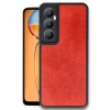 Newface Realme C65 Kılıf Aras Deri Kapak - Kırmızı