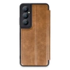 Newface Realme C65 Kılıf Flip Cover - Taba