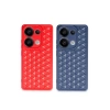Newface Realme C65 Kılıf Petek Silikon Kapak - Lacivert
