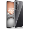 Realme C75 Kılıf Lüx Şeffaf Silikon