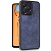 Newface Realme Note 50 4G Kılıf Aras Deri Kapak - Lacivert