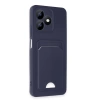 Newface Realme Note 50 4G Kılıf Kelvin Kartvizitli Silikon - Lacivert