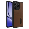 Newface Realme Note 50 4G Kılıf Sara Kartvizitli Deri Kılıf