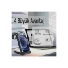 Newface S90 4in1 Kablosuz Şarj Masaüstü Set - Siyah