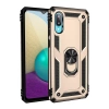 Newface Samsung Galaxy A02 Kılıf Sofya Yüzüklü Silikon Kapak