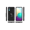 Newface Samsung Galaxy A02 Kılıf Sofya Yüzüklü Silikon Kapak